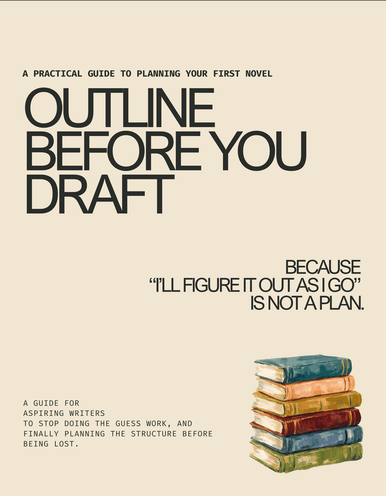 The cover of Outline Before You Draft, by Moon.